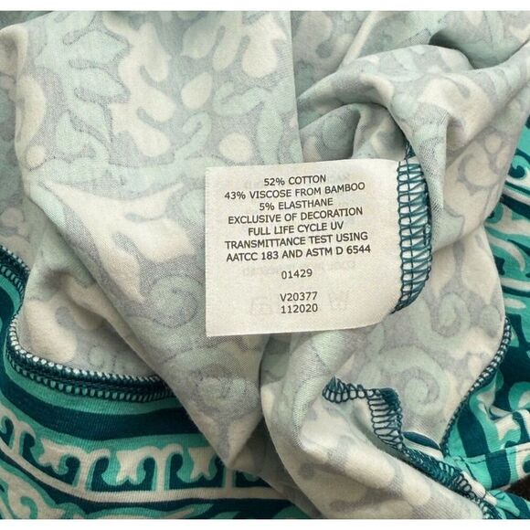 Coolibar St. Lucia Tunic Top Women's Size S Pullover UPF 50+ Sun Protection Pool - Picture 8 of 9